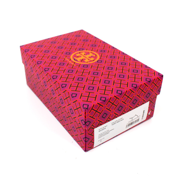 Tory Burch Seaside Sienna Rose Suede Mule Espadrille 7M Gold Medallion Flats NEW - Picture 9 of 9